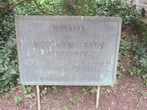 George Washington's Grave Site