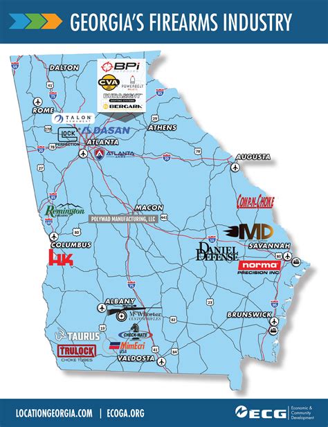 Georgia firearm manufacturing growth