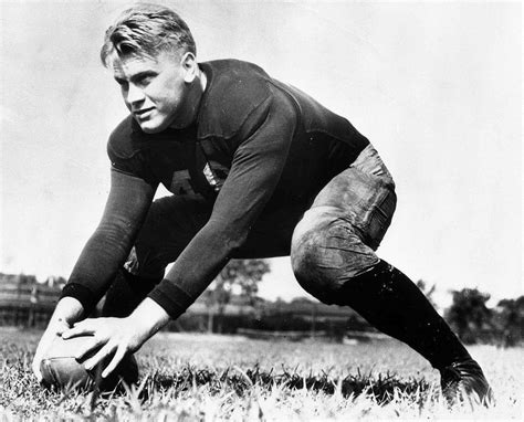 Gerald Ford as a football player