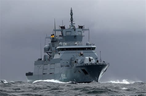 German Navy Frigate