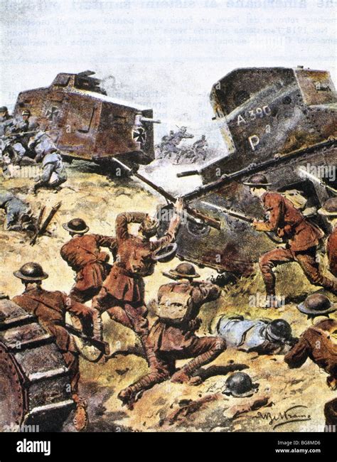 German Tank Battle 1918