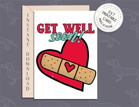 Description of Get Well Card