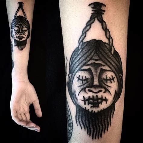 Getting shrunkin head tattoos