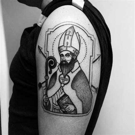 Process of getting a St Augustine tattoo