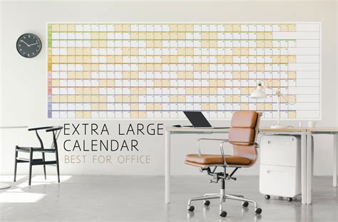 Giant Wall Calendars for Garages