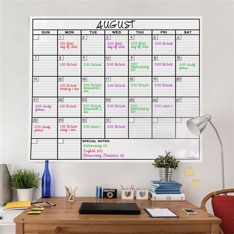 Giant Wall Calendars for Homes