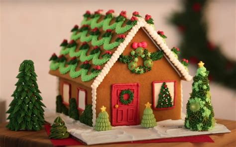 Gingerbread House Scene