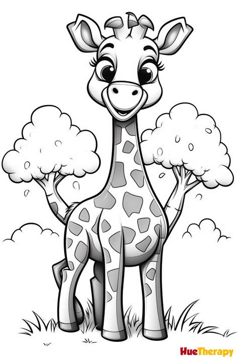 Giraffe printables for kids