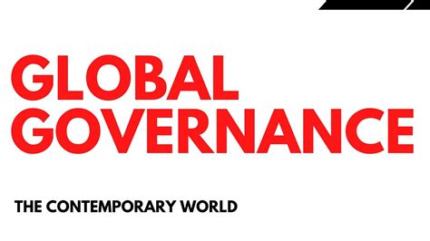 Global Governance and International Relations