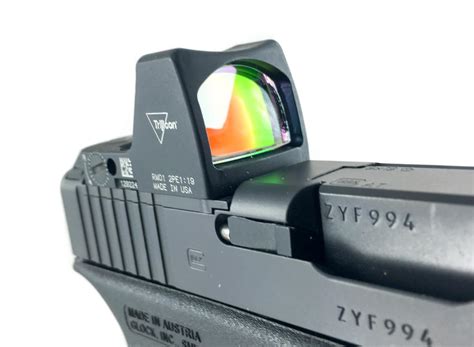 Glock 19 optic installation