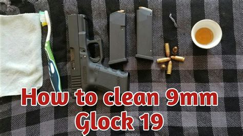 Glock 19 Pistol Cleaning Frequency