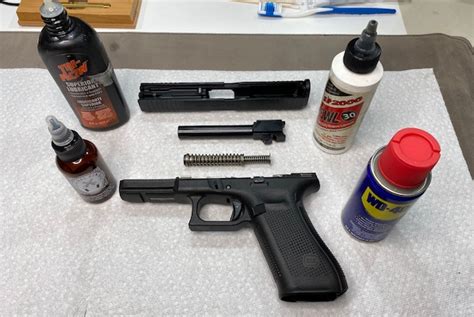 Glock 19 Pistol Lubrication