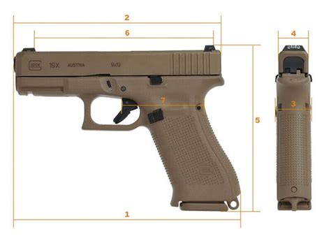 Glock 19 size comparison