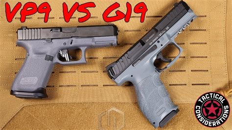 Glock 19 vs HK VP9 Accuracy Comparison