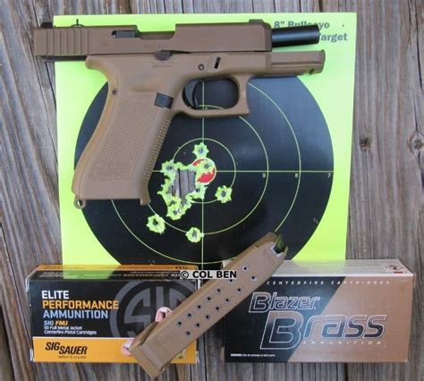 Glock 19x Target Shooting 1