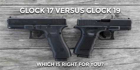 Glock 19x and Glock 17 Frame Comparison