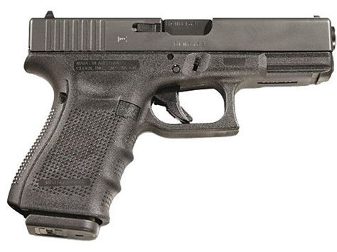 Glock 32 Gen 4 pistol with interchangeable backstraps