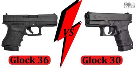 Glock 36 vs Glock 30 Features