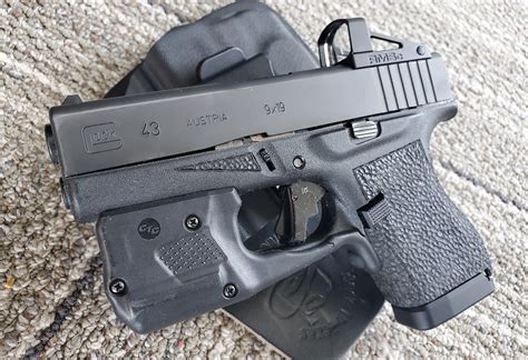 Glock 43 concealed carry pistol