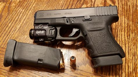 Glock.45 ACP pistol lights