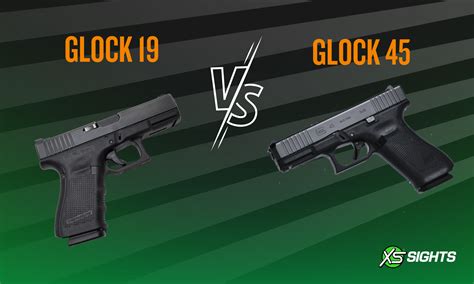 Glock 45 and Glock 19 reliability