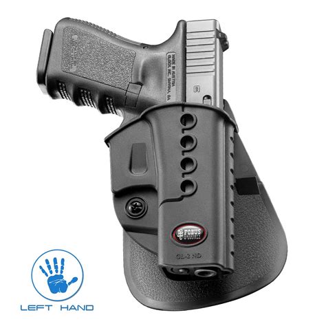 Glock holsters for left-handed shooters