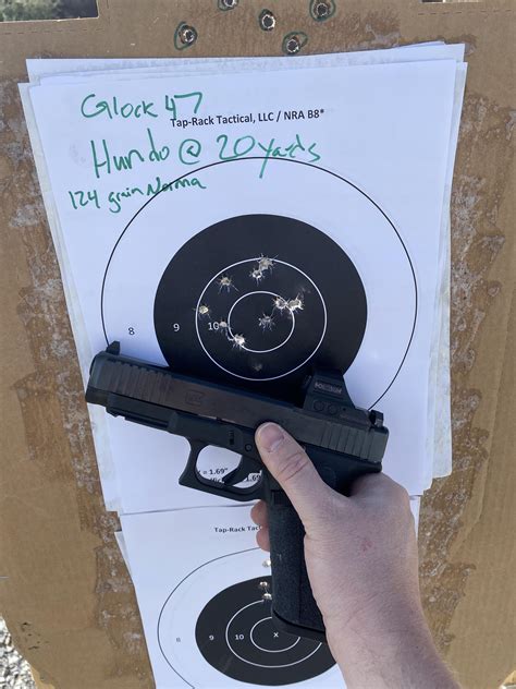 Glock pistol accuracy