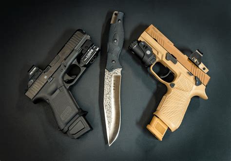 Glock and Sig Sauer Ergonomics and Grip