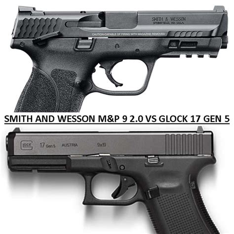 Glock vs Smith & Wesson 40 Caliber Comparison