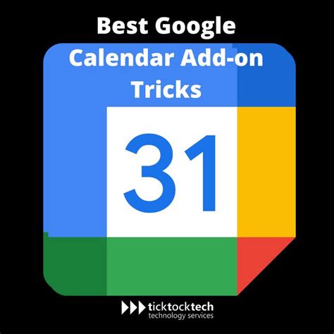 Google Calendar add-ons for enhanced functionality