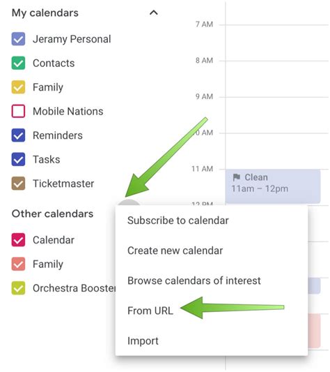 Google Calendar iCloud Calendar Integration