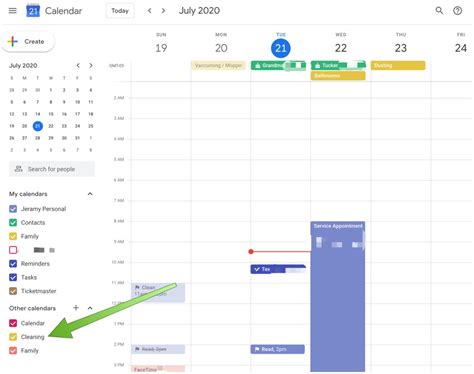 Google Calendar iCloud Calendar Tips