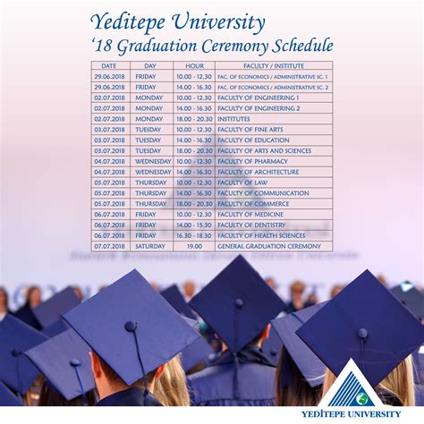 Graduation Ceremony Dates