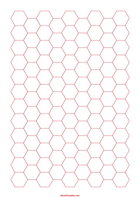 Hexagonal graph paper