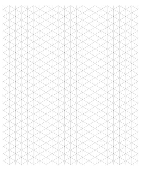 Isometric graph paper