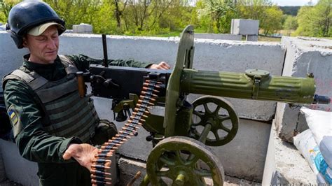 Greaser guns being used on Ukrainian military equipment