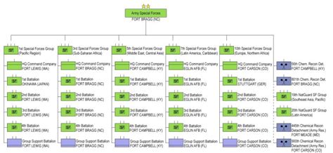 Green Berets Organizational Structure