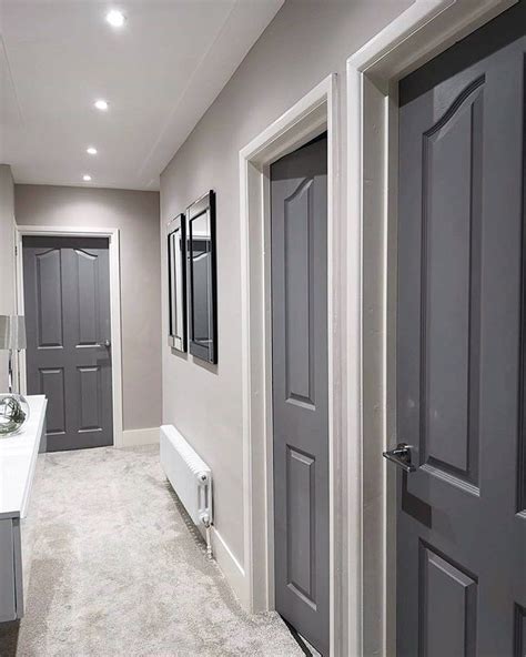 Grey Door Step Paint Color Ideas