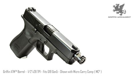 Griffin Armament Threaded Barrel Glock 19