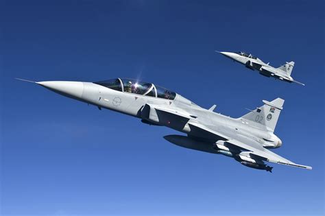 Gripen in Flight