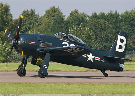 Grumman F8F Bearcat in flight