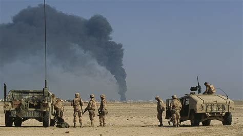 American soldiers during the Gulf War