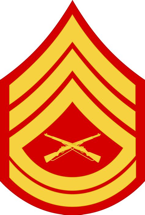 Gunnery Sergeant E-7 Insignia