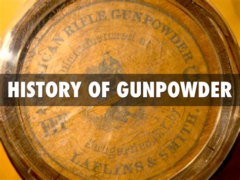 Gunpowder Inventor