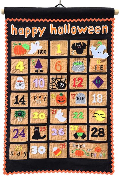 Halloween Advent Calendar Countdown