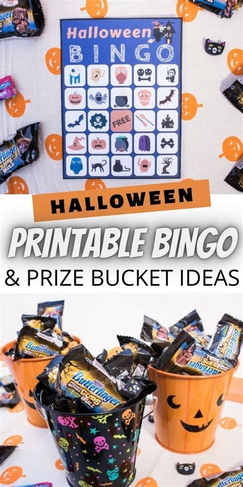 Halloween bingo prizes