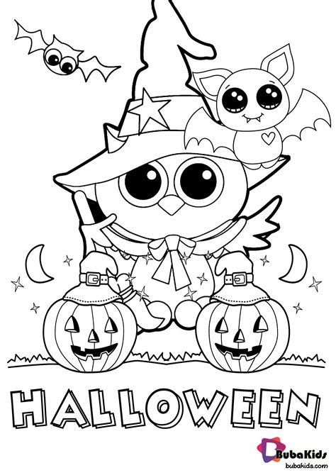 Halloween coloring pages for free