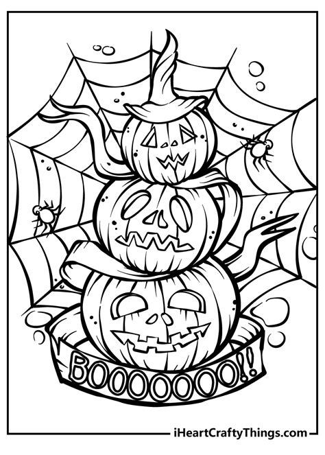 Halloween coloring pages free