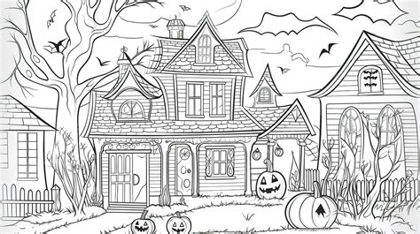 Halloween coloring pages inspiration