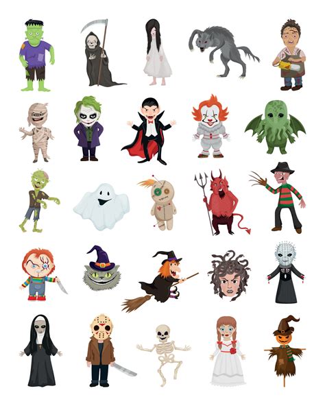 Halloween monsters